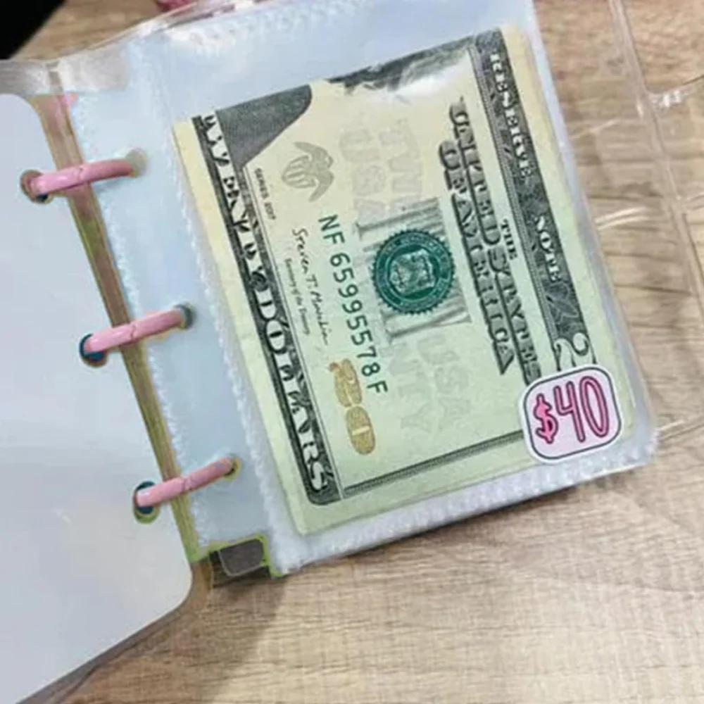 3/$10 $1000 Savings Challenge Mini 3-Ring Budget Binder